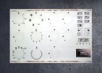 Smeg A3 and Cs120 compatible fascia sticker set. (image for) Smeg A3 and Cs120 compatible fascia sticker set.