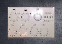 Smeg A42C compatible fascia sticker set. (image for) Smeg A42C compatible fascia sticker set.