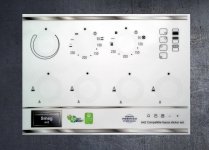 Smeg A42 compatible panel fascia sticker set. (image for) Smeg A42 compatible panel fascia sticker set.