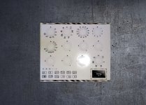 Smeg A4-8 compatible fascia sticker set. (image for) Smeg A4-8 compatible fascia sticker set.