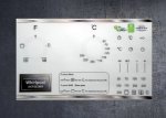 Whirlpool AKP262 WH compatible panel fascia sticker set. (image for) Whirlpool AKP262 WH compatible panel fascia sticker set.