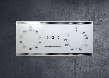 NEFF B1ACE4H.0B Oven compatible panel fascia sticker set. (image for) NEFF B1ACE4H.0B Oven compatible panel fascia sticker set.