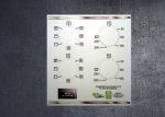AEG BCX33501KB Compatible fascia sticker set x2. (image for) AEG BCX33501KB Compatible fascia sticker set x2.