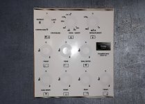 Smeg C9GGXU compatible fascia sticker set. (image for) Smeg C9GGXU compatible fascia sticker set.