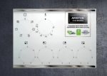 Ariston CE6VM3WRS Compatible fascia sticker set. (image for) Ariston CE6VM3WRS Compatible fascia sticker set.