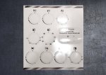Leisure Cookmaster CK90F324 compatible fascia sticker set. (image for) Leisure Cookmaster CK90F324 compatible fascia sticker set.