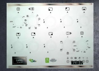 Capel CR 903 SS Compatible fascia sticker set. (image for) Capel CR 903 SS Compatible fascia sticker set.