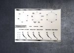 Westinghouse DSP965S compatible panel fascia sticker set. (image for) Westinghouse DSP965S compatible panel fascia sticker set.