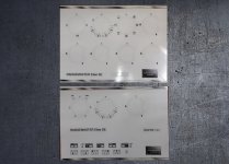 Rangemaster Elise SE compatible panel fascia sticker set. (image for) Rangemaster Elise SE compatible panel fascia sticker set.