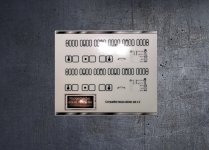 Rangemaster Elite SE 110 dual fuel compatible panel fascia sticker set. (image for) Rangemaster Elite SE 110 dual fuel compatible panel fascia sticker set.