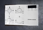 Electrolux EOD33002 compatible fascia sticker set. (image for) Electrolux EOD33002 compatible fascia sticker set.