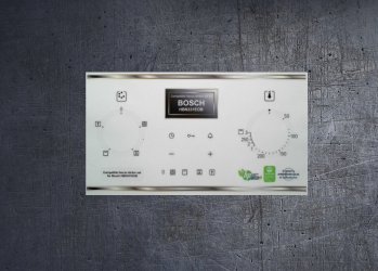 Bosch HBN331EOB compatible fascia sticker set. (image for) Bosch HBN331EOB compatible fascia sticker set.