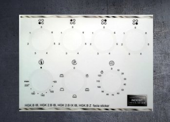 INDESIT HGK.B IB, HGK 2.B IB, HGK 2.B IX IB, HGK.B Z (image for) INDESIT HGK.B IB, HGK 2.B IB, HGK 2.B IX IB, HGK.B Z