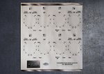GE Appliances JB645RK4SS Compatible fascia sticker set. (image for) GE Appliances JB645RK4SS Compatible fascia sticker set.