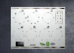 INDESIT K6C51(W)R compatible fascia sticker set. (image for) INDESIT K6C51(W)R compatible fascia sticker set.