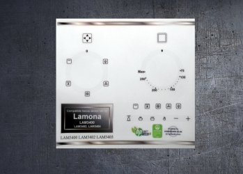 Lamona LAM3400 compatible panel fascia sticker set. (image for) Lamona LAM3400 compatible panel fascia sticker set.
