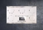 Miele Gas Hob Type 2 Compatible fascia sticker set. (image for) Miele Gas Hob Type 2 Compatible fascia sticker set.