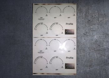 GE Appliances PGP7030SLISS Cooktop compatible fascia stickers. (image for) GE Appliances PGP7030SLISS Cooktop compatible fascia stickers.