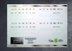 Siemens SPV4XMX28E Dishwasher compatible fascia sticker set x2. (image for) Siemens SPV4XMX28E Dishwasher compatible fascia sticker set x2.