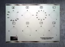 Smeg SSA91GGX1 Compatible fascia sticker set. (image for) Smeg SSA91GGX1 Compatible fascia sticker set.