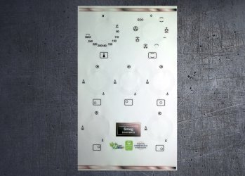 Smeg SSA91MAX9 Compatible fascia sticker set. (image for) Smeg SSA91MAX9 Compatible fascia sticker set.