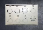Smeg SUK61MX8 compatible panel fascia sticker set. (image for) Smeg SUK61MX8 compatible panel fascia sticker set.