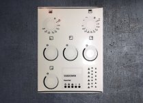 Smeg SUK62CMX8 compatible panel fascia sticker set. (image for) Smeg SUK62CMX8 compatible panel fascia sticker set.