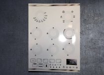 Smeg SUK81MFX5 compatible fascia sticker set. (image for) Smeg SUK81MFX5 compatible fascia sticker set.