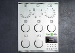 Smeg SUK92CMX9 compatible panel fascia sticker set. (image for) Smeg SUK92CMX9 compatible panel fascia sticker set.