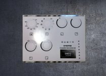 Smeg SY6CPX8 compatible panel fascia sticker set. (image for) Smeg SY6CPX8 compatible panel fascia sticker set.