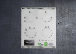 Ariston T720 compatible oven fascia sticker set. (image for) Ariston T720 compatible oven fascia sticker set.