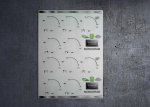 GE Appliances ZGU385NSMSS cooktop compatible fascia sticker set. (image for) GE Appliances ZGU385NSMSS cooktop compatible fascia sticker set.